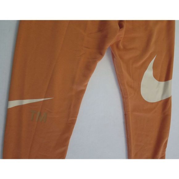 Nike DD6001 808 Men's Sz L Hot Curry Sportswear Swoosh Semi-Brushed Back Joggers - Picture 8 of 12